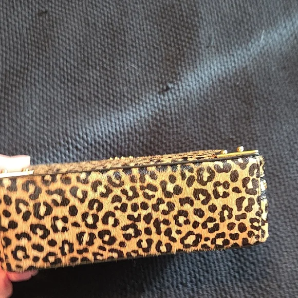 Michael Kors NWT Animal Print Calf Hair Satchel w/Black Leather Trim - Picture 12 of 12